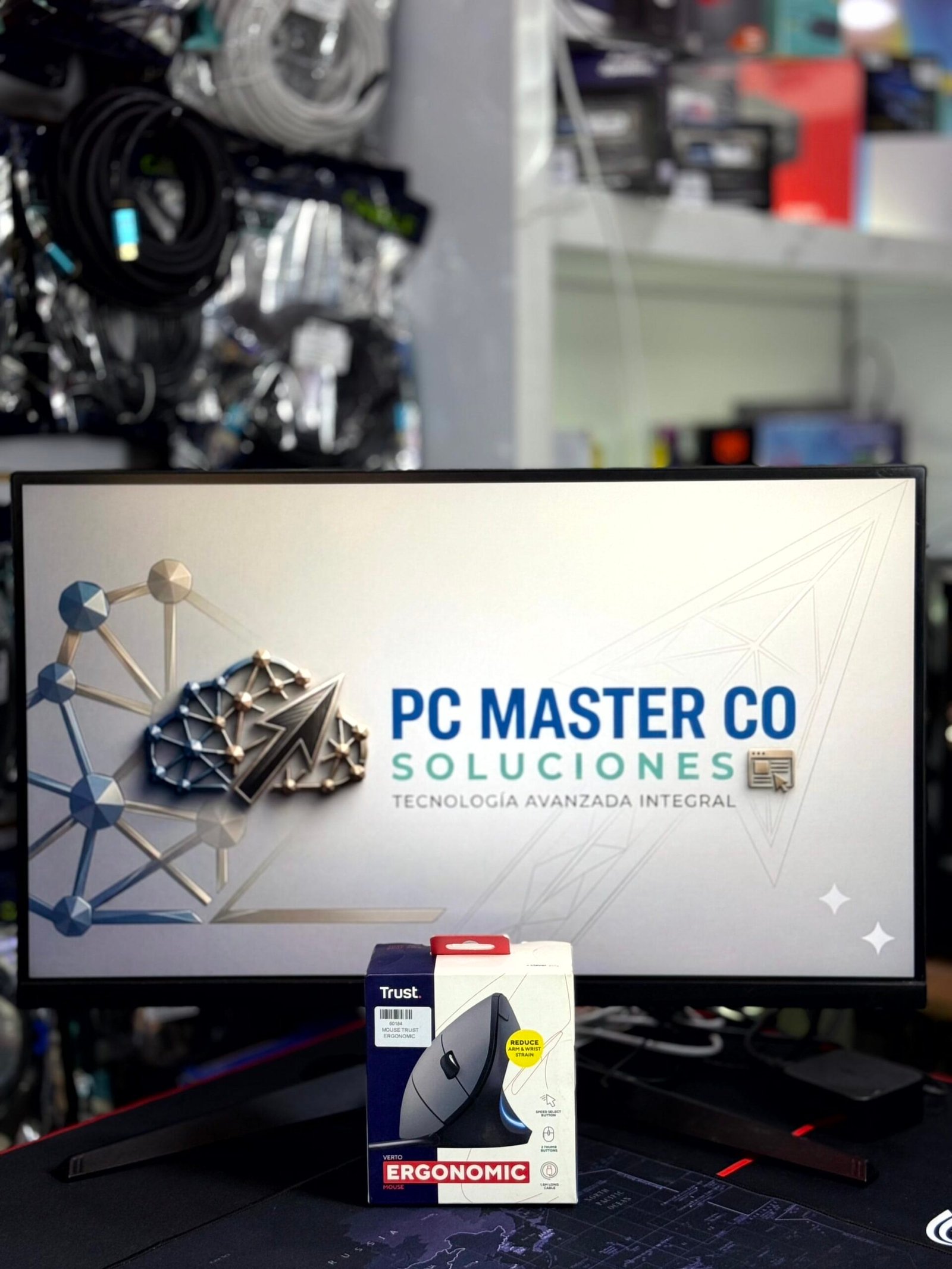 MOUSE TRUST VERTO ERGONOMIC
